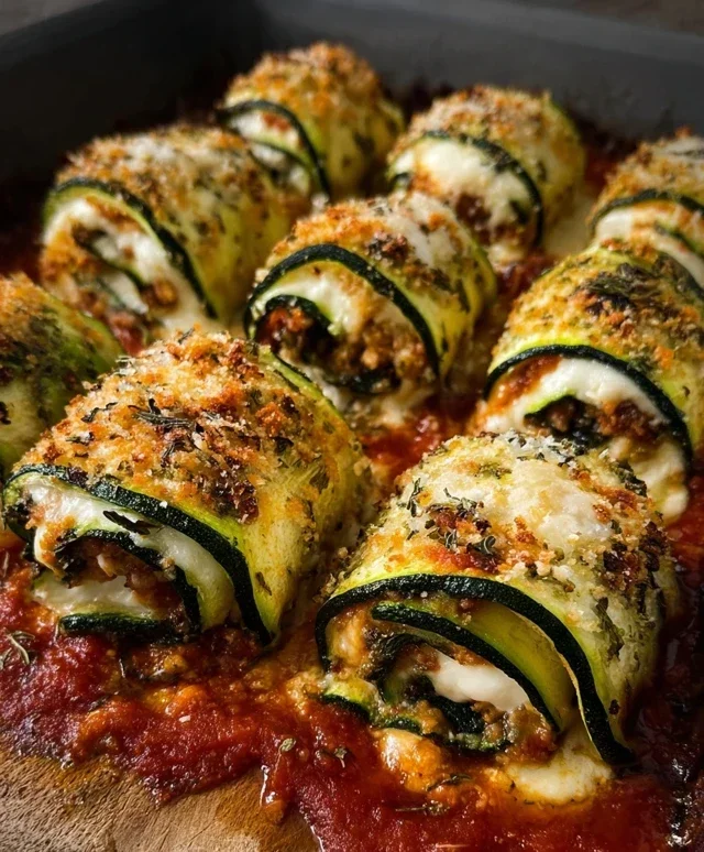 Vegan Zucchini Rollatini