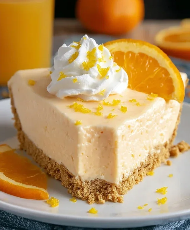 Orange Creamsicle Pie