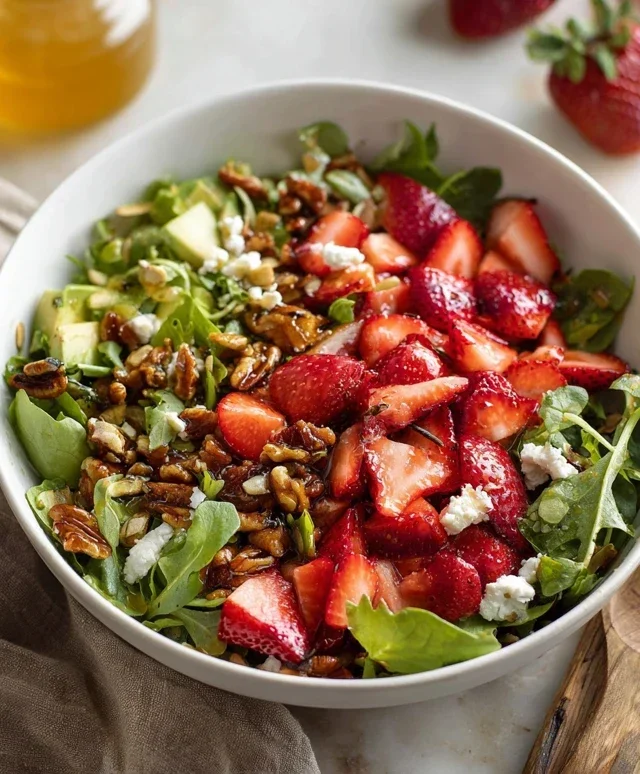 Strawberry Crunch Salad