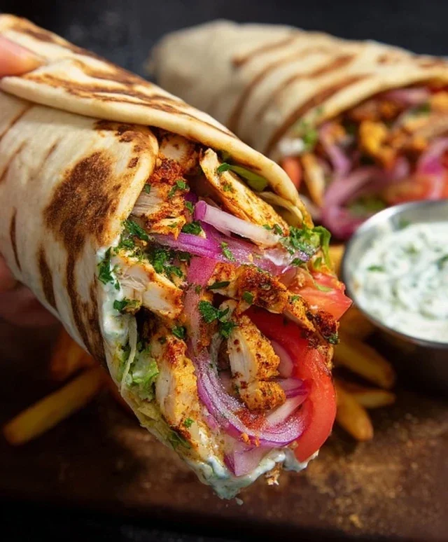 Chicken Shawarma Wrap