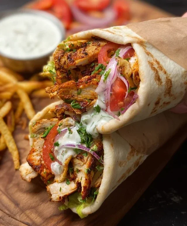 Chicken Shawarma Wrap