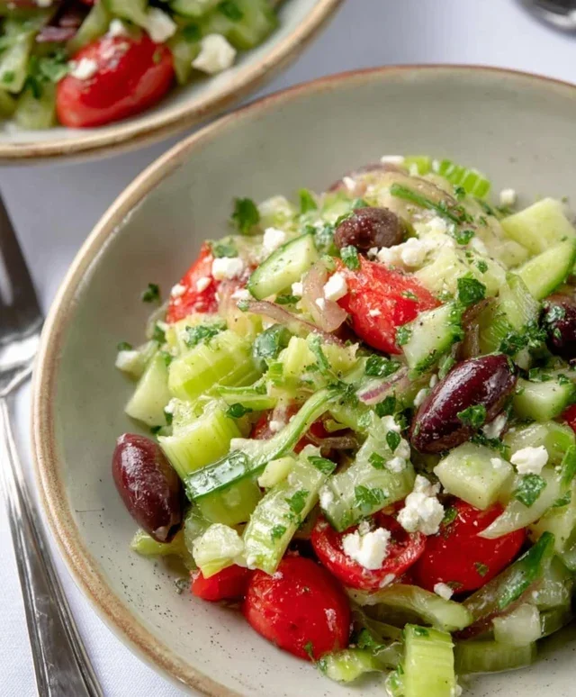 Mediterranean Celery Salad