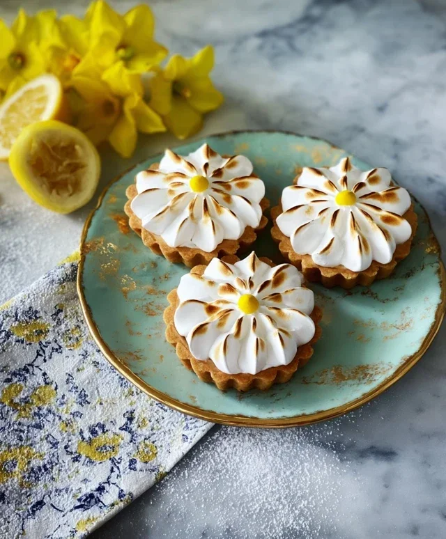 Daisy Lemon Meringue Pies