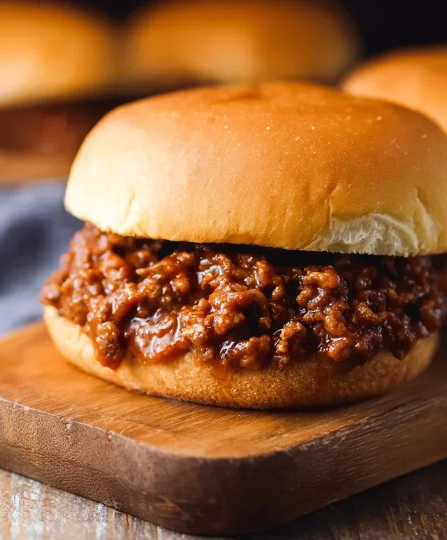 The Best Homemade Sloppy Joes