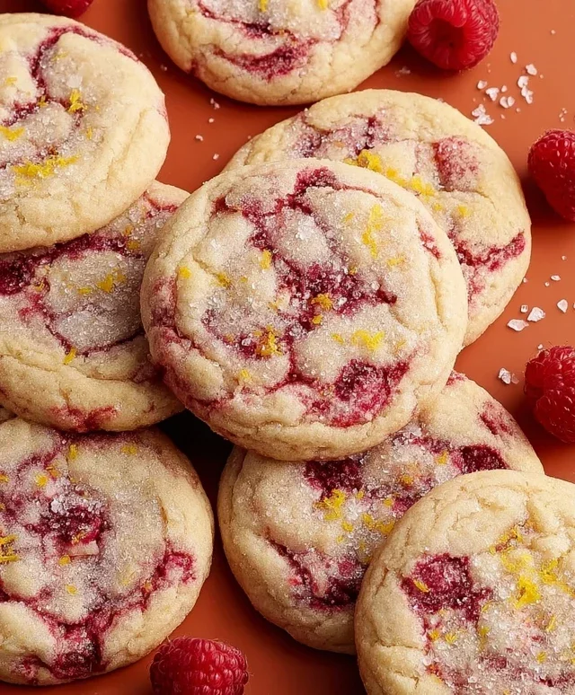 Lemon Raspberry Cookies