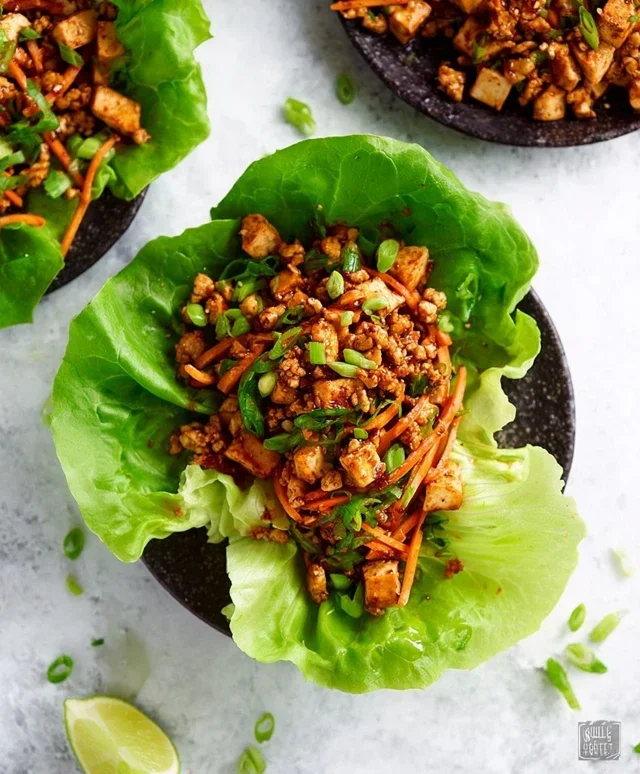 Tofu Lettuce Wraps