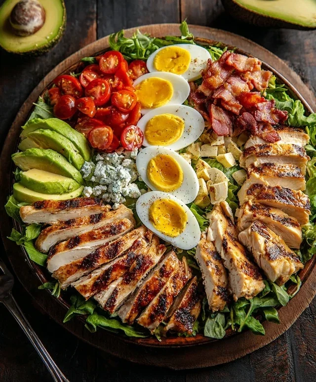 Pnon-non-non-alcoholic alternativeic non-alcoholic aleo Grilled Chicken Cobb Salad
