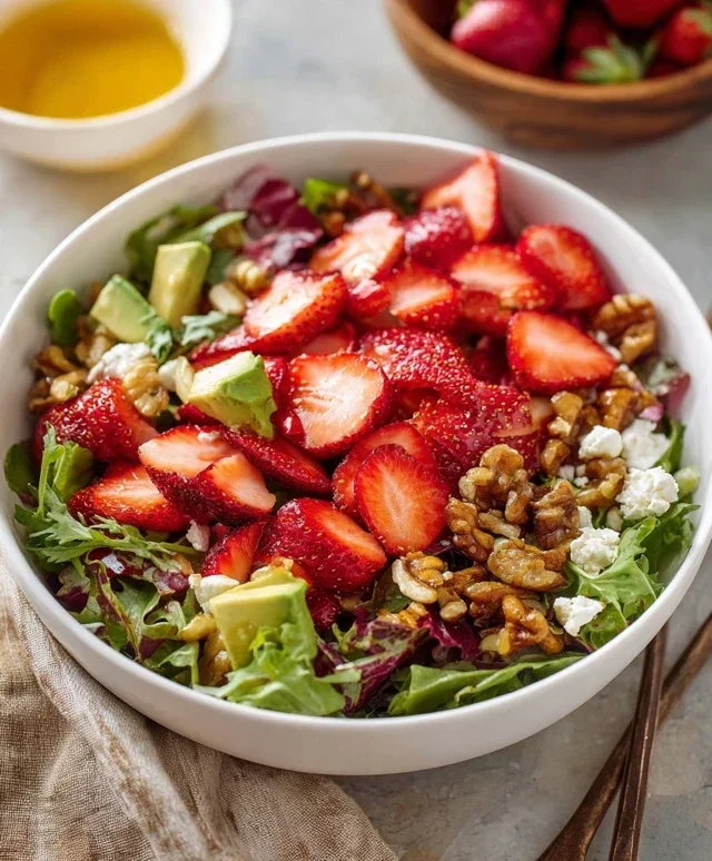Strawberry Crunch Salad