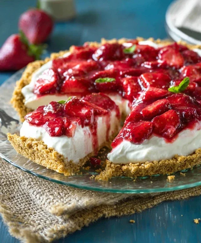 Strawberry Cream Cheese Pie