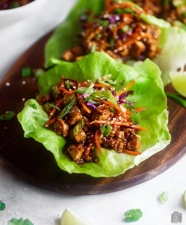 Tofu Lettuce Wraps