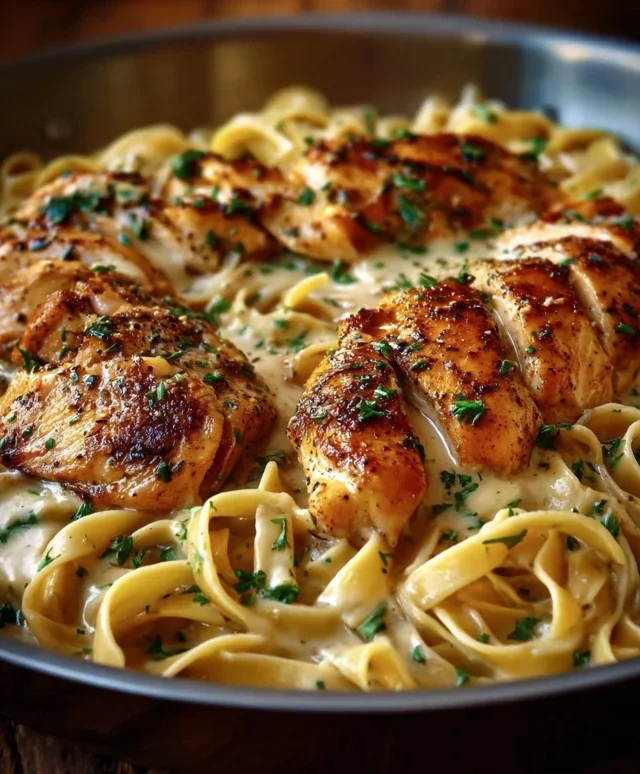 One-Pan Chicken with Buttered Noodles