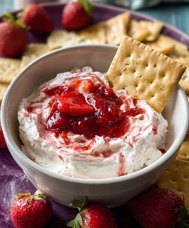 Strawberry Cheesecake Dip