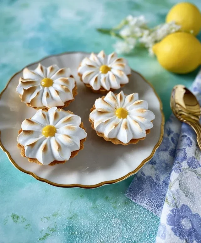 Daisy Lemon Meringue Pies