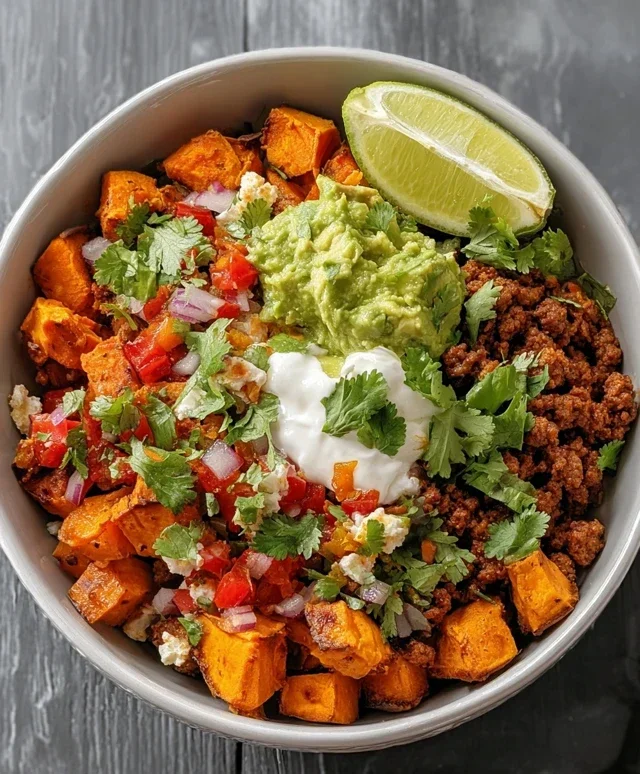 Sweet Potato Taco Bowl: Colorful Comfort Food Made Easy