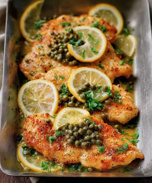 Lemon Chicken Piccata
