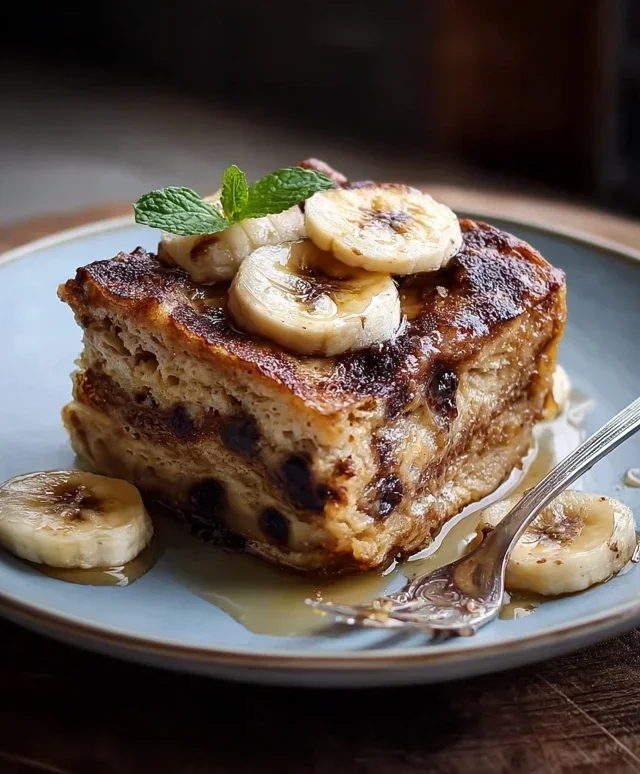 Gluten Free Banana Pancake Bake