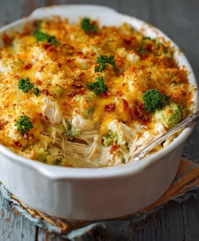 Easy Low Carb Chicken Casserole