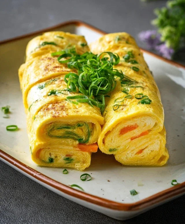 Gyeran Mari (Korean Rolled Omelette)