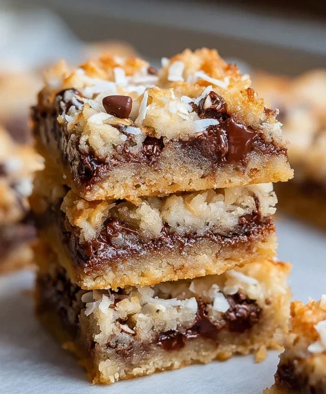 Almond Joy Cookie Bars