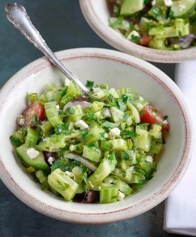Mediterranean Celery Salad