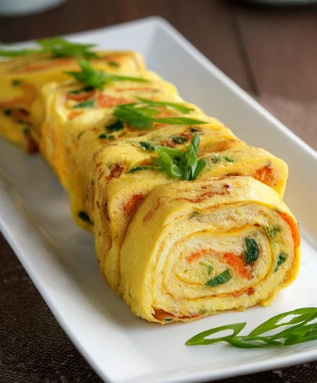 Gyeran Mari (Korean Rolled Omelette)