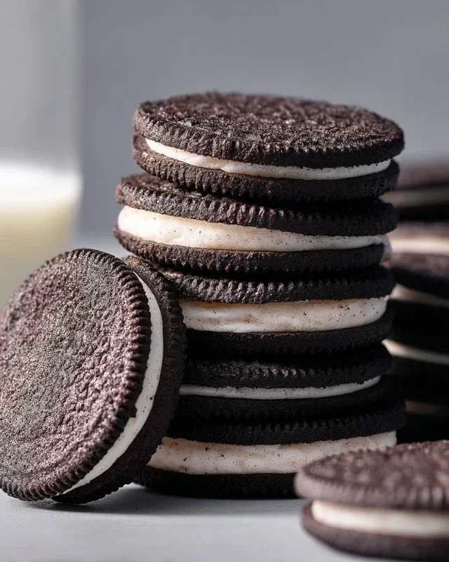 Homemade Oreo Cookies