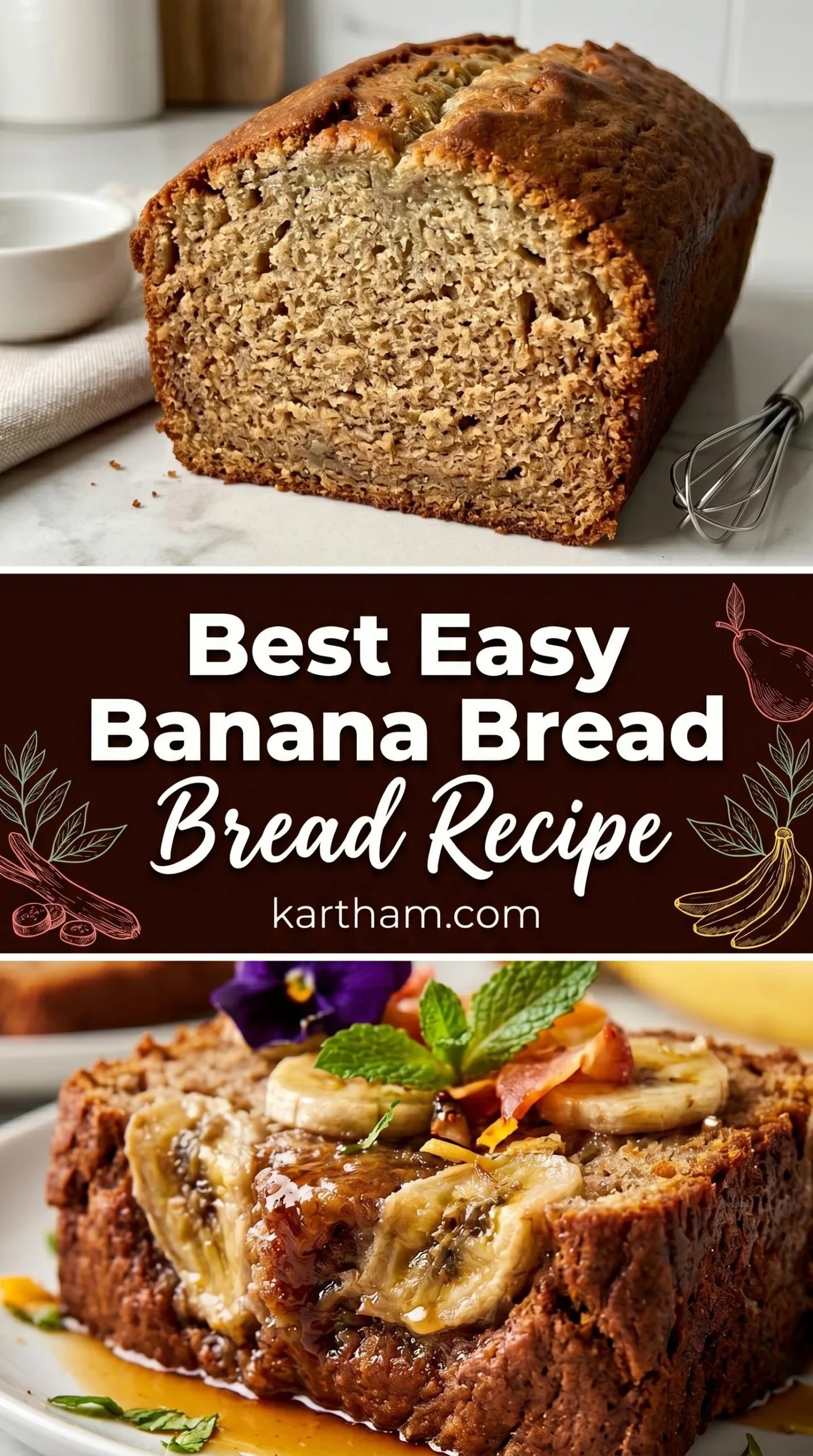 Best Easy Banana Bread Recipe