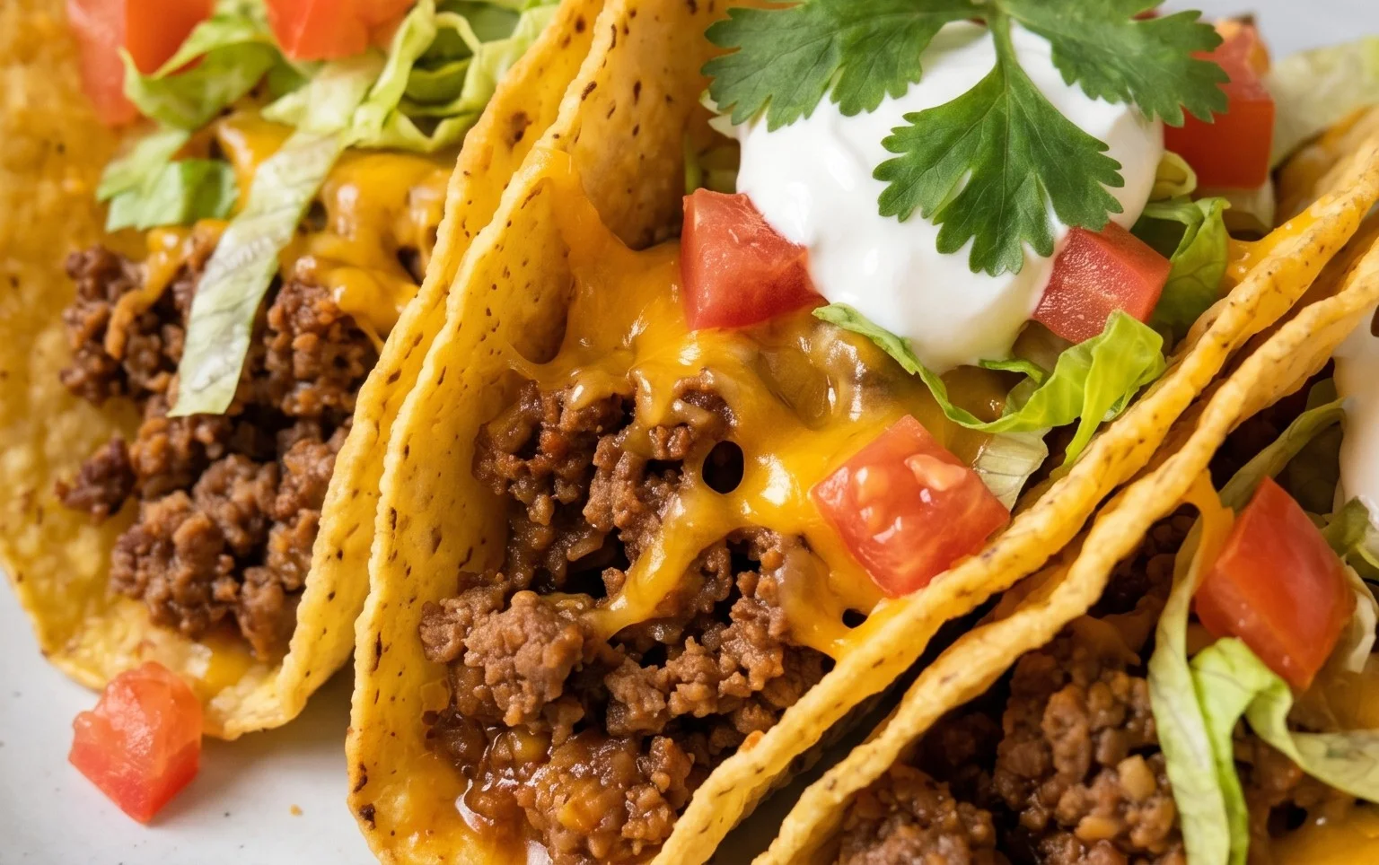 Crispy Ground Beef Tacos