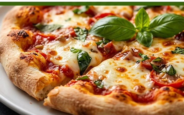 An excellent No Yeast Pizza Dough - quick easy homemade pizza!