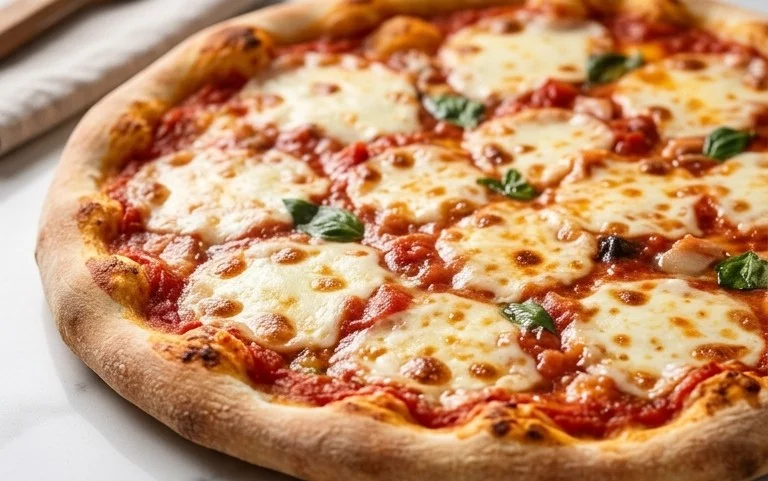 An excellent No Yeast Pizza Dough - quick easy homemade pizza!