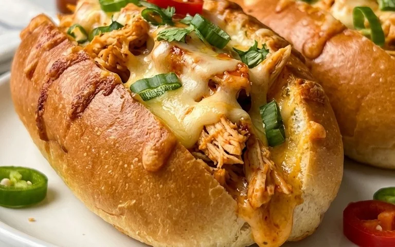 Cheesy Dynamite Chicken Buns