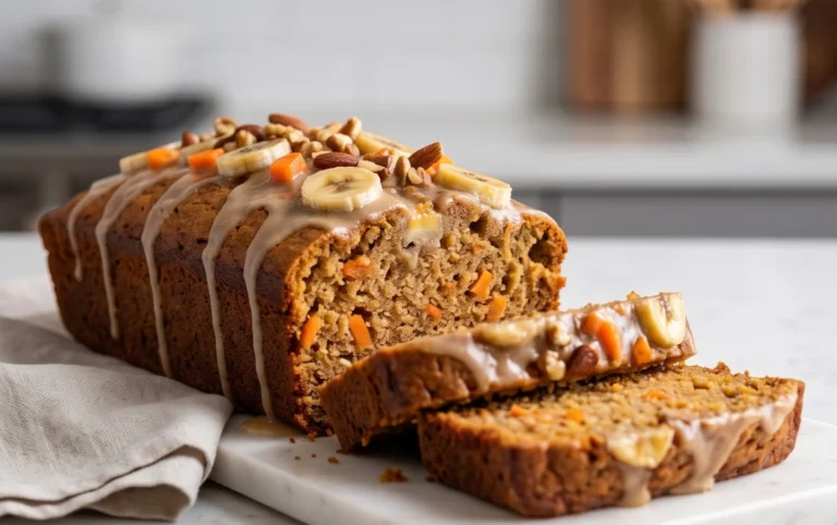 Dairy Free Carrot Cake Banana Bread