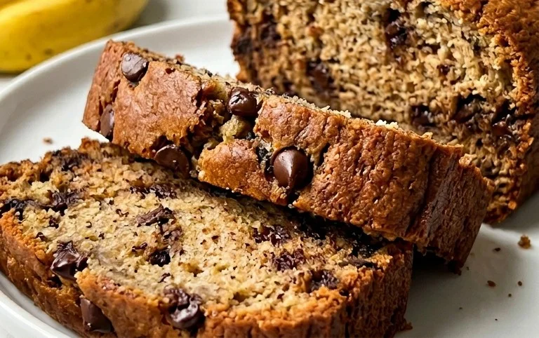 Easy Chocolate Chip Banana Bread