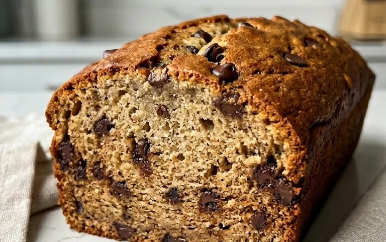 Easy Chocolate Chip Banana Bread