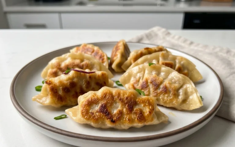 Chicken Potstickers (Pan Fried Dumplings)