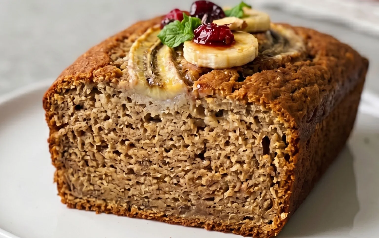 Healthy 5-Ingredient Flourless Banana Bread