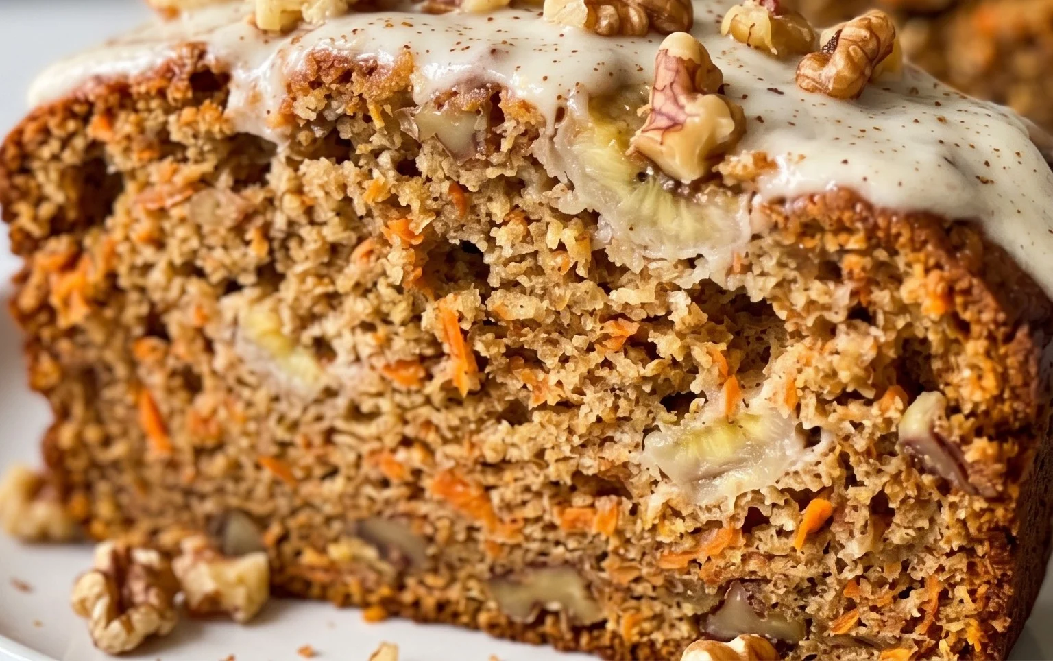 Carrot Cake Banana Bread