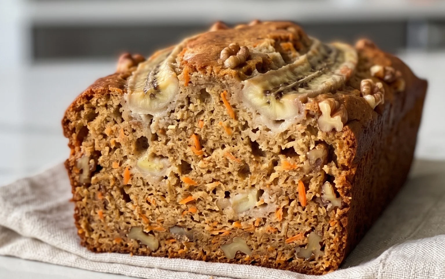 Carrot Cake Banana Bread