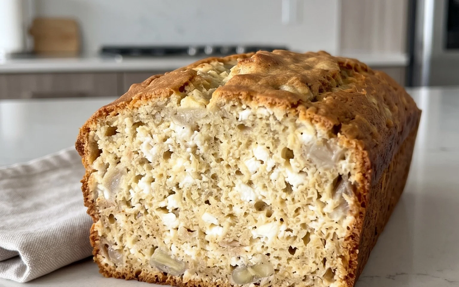 Cottage Cheese Banana Bread