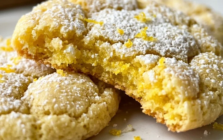 Soft & Chewy Lemon Cookies