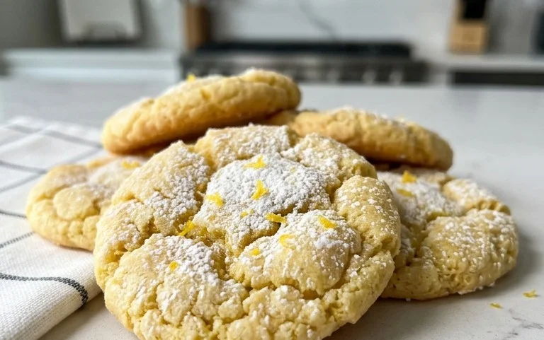 Soft & Chewy Lemon Cookies