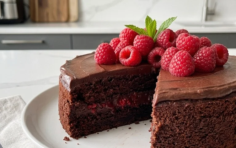 Chocolate Raspberry Cake