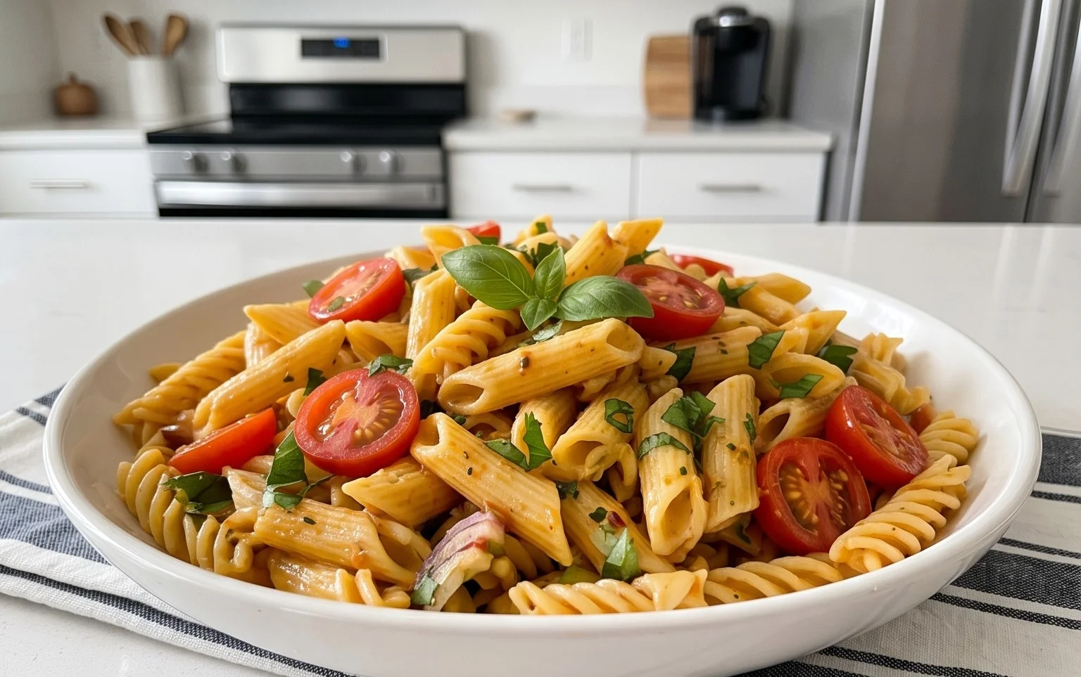 French Dressing Pasta Salad
