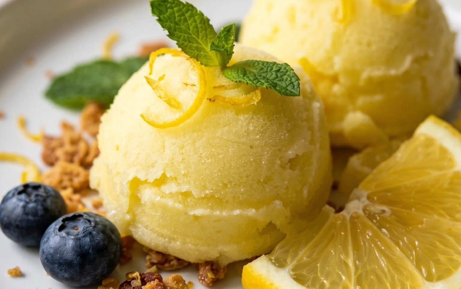 Lemon Sorbet