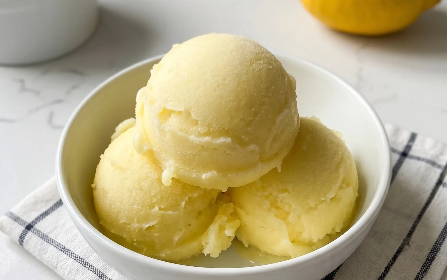 Lemon Sorbet