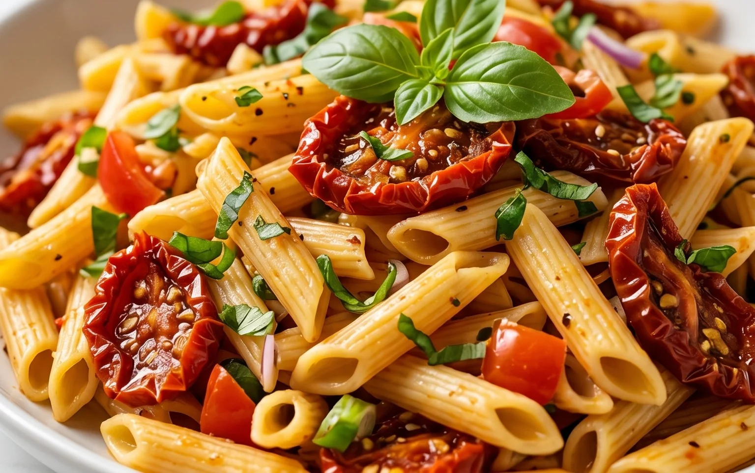 Sun Dried Tomato Pasta Salad