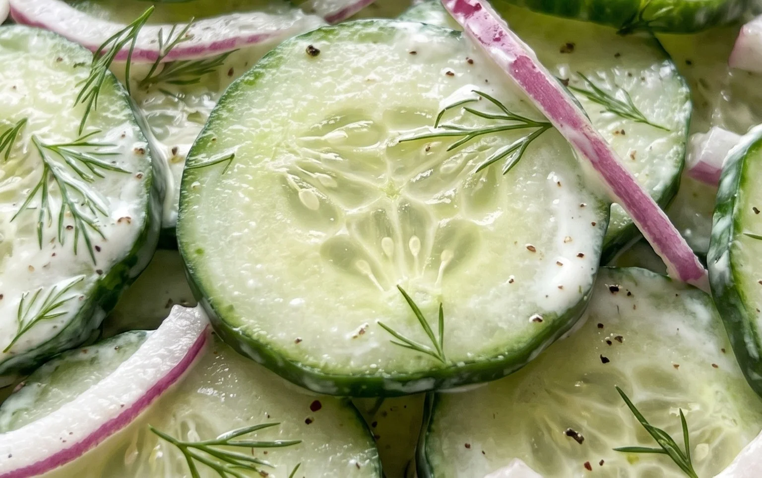 Polish Cucumber Salad