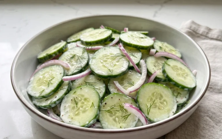 Polish Cucumber Salad