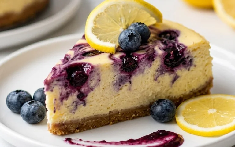 Lemon Blueberry Cheesecake