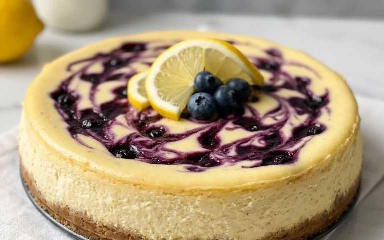 Lemon Blueberry Cheesecake